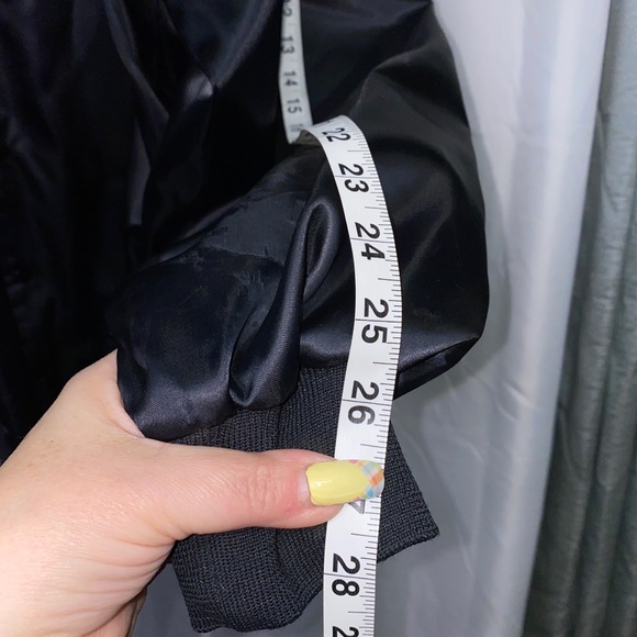 Vintage Satin Jacket - Embroidered Tiger - Black - Rockabilly - Men's XL - USA - Picture 8 of 9